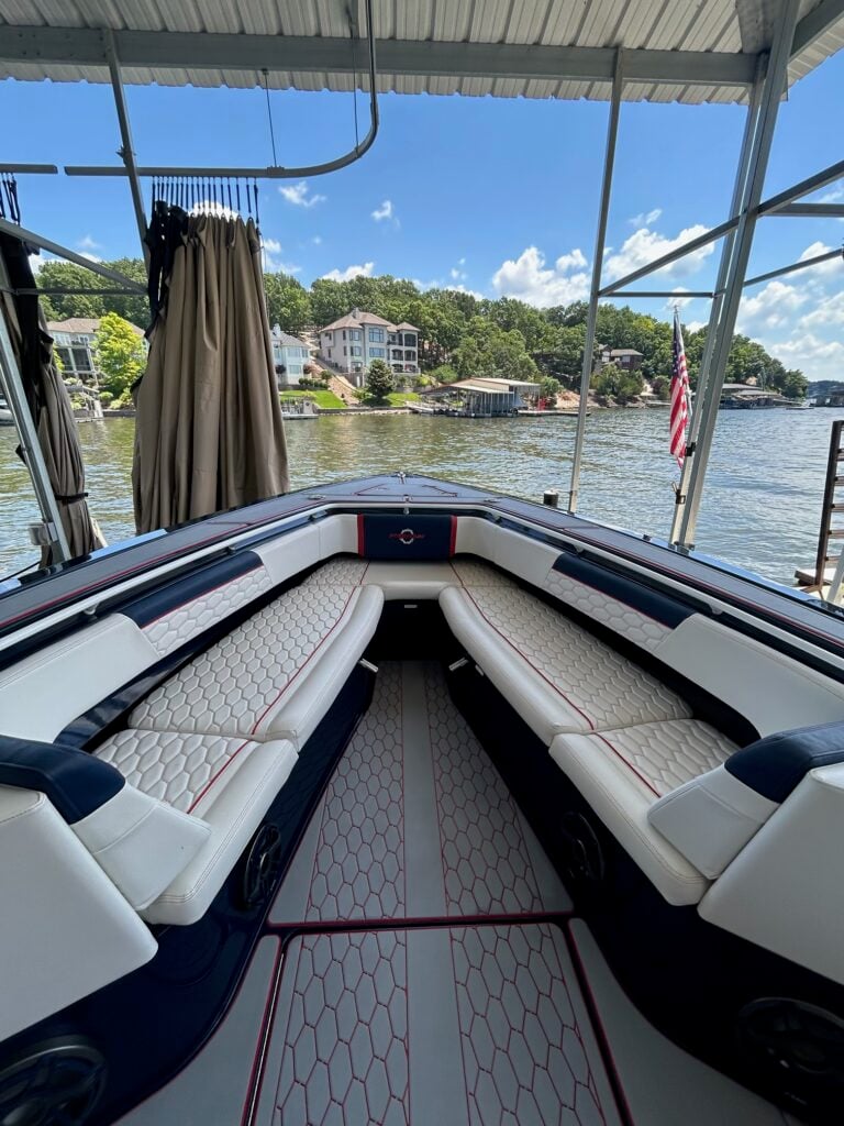 Boat that is cleaned