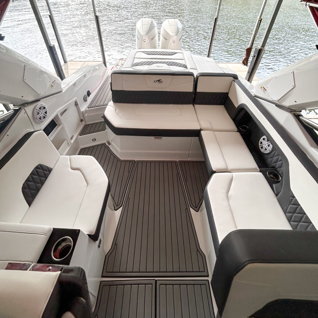 Detailed Boat Interior Lake of the Ozarks, Missouri